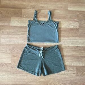 Monrow Supersoft Vintage Short Set XS